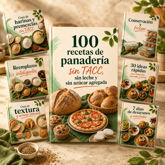 100 recetas sin tacc, azucar y leche
